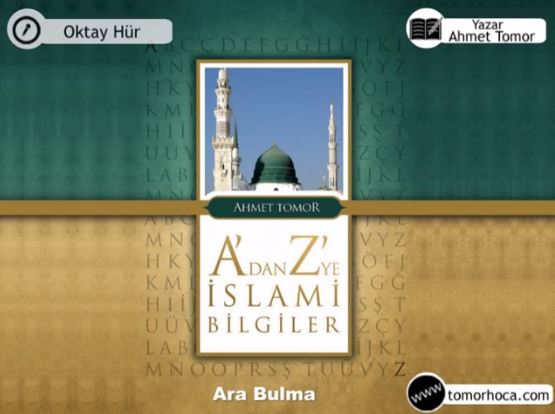 A dan Z ye İslami Bilgiler Kitabı Ara bulma
